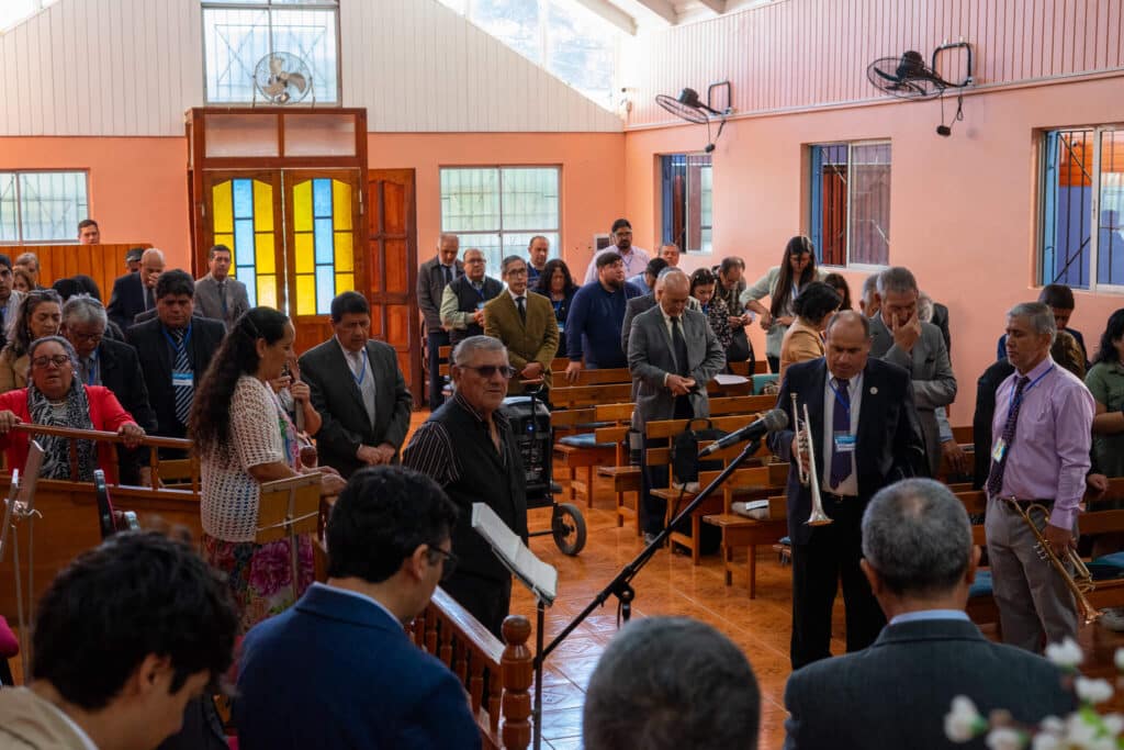 Directiva Iglesia MEN 2026-2028 conferencia de pastores El Monte Chile