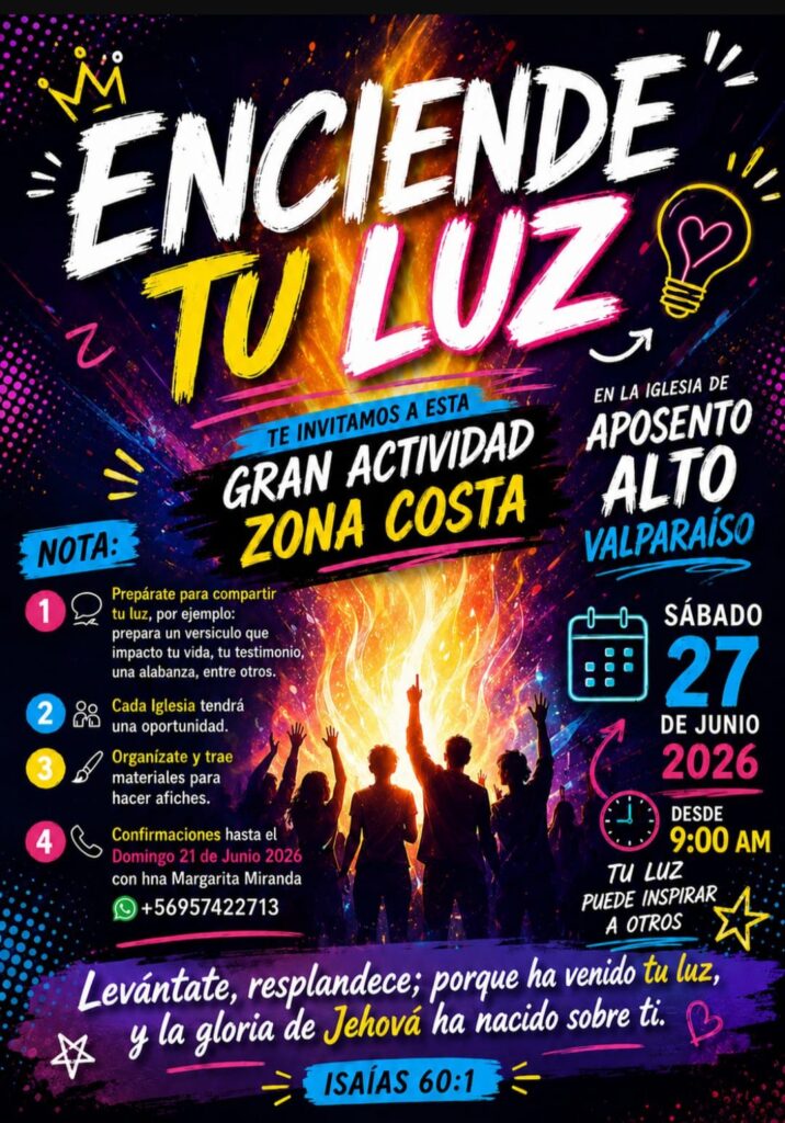 Enciende tu luz - evento JUMEN Zona Costa