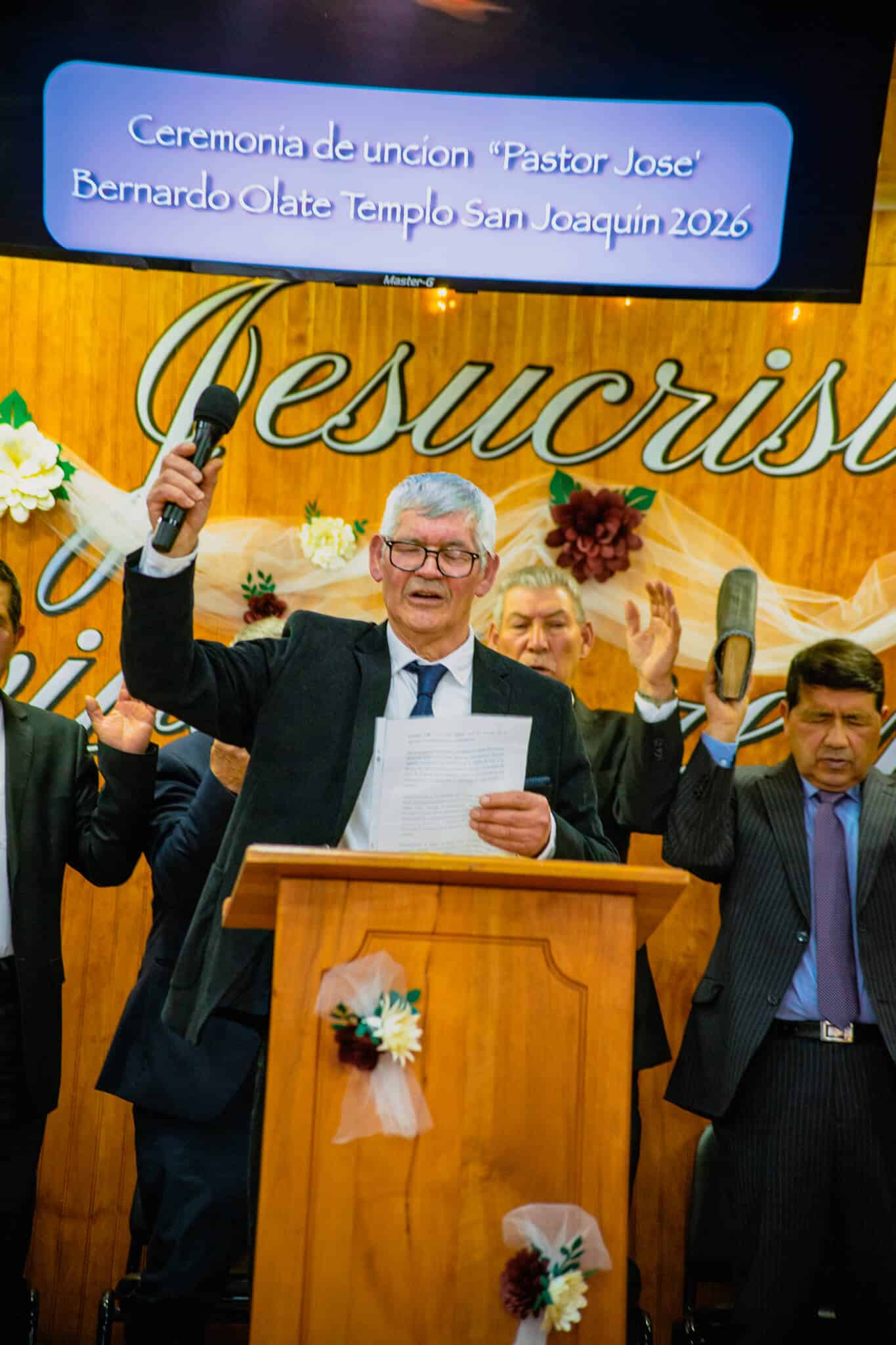 ungimiento pastoral iglesia men san joaquin