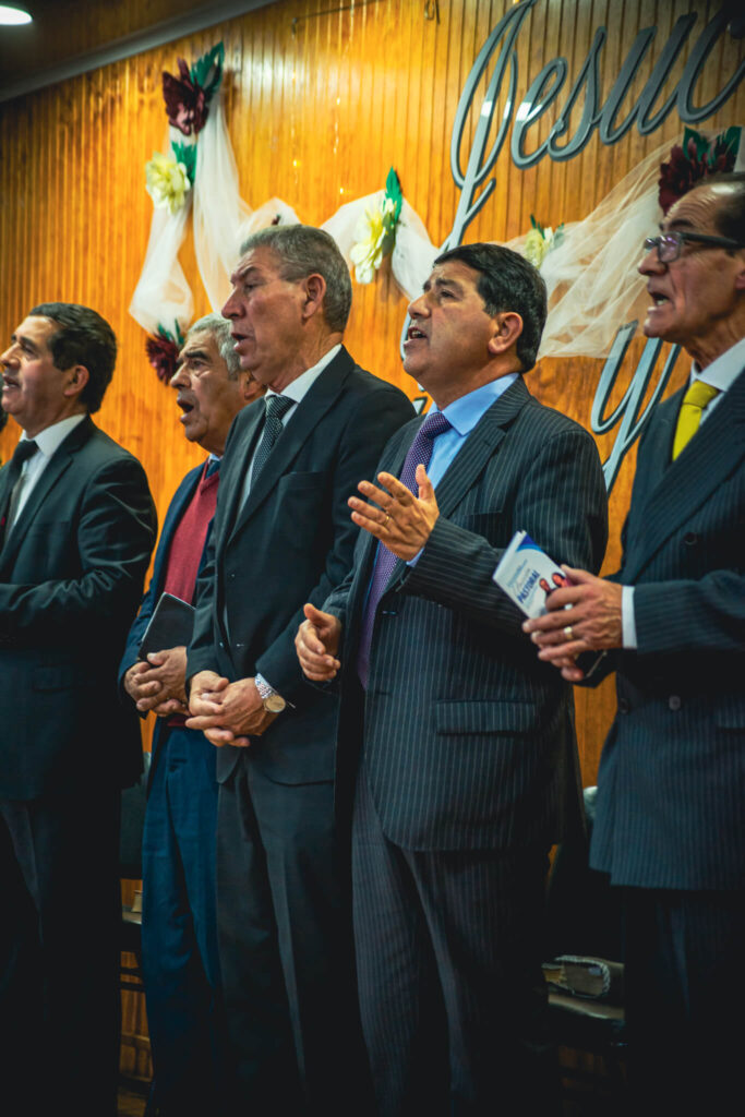 pastores presentes en el ungimiento pastoral de iglesia men san joaquin