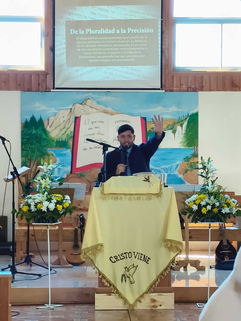 JUMEN Zona Sur durante confraternidad por el Mes de la Biblia en Empedrado